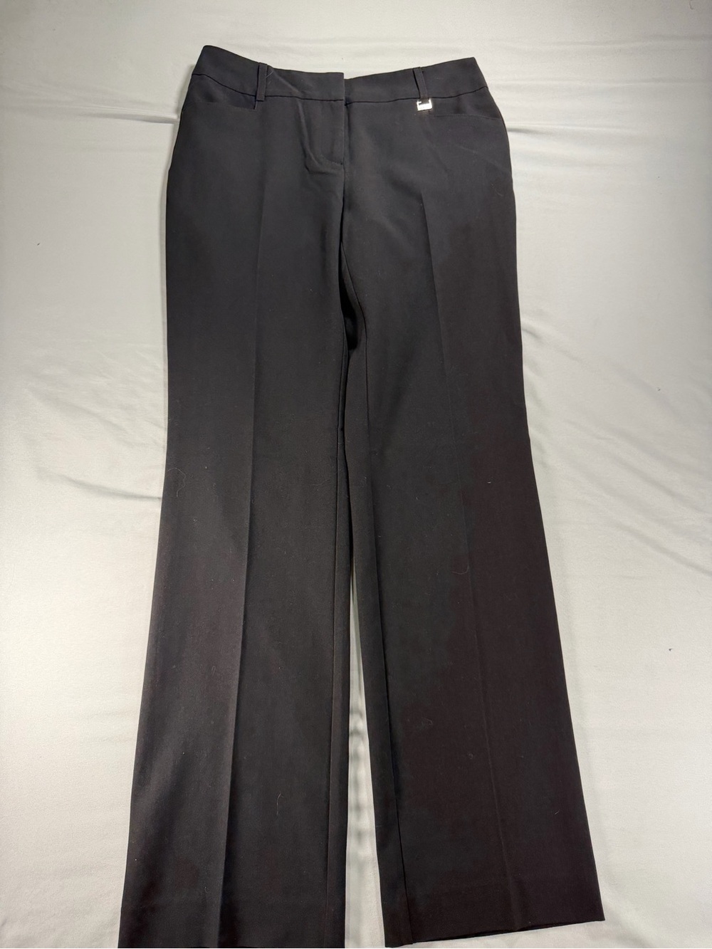 Anne Klein Womens Size 6 Black Dress Pants Career Trousers Office Slacks #1066
